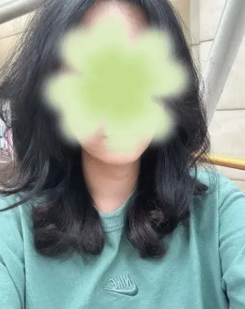 헤어 시술 후 고객 리뷰 사진 1