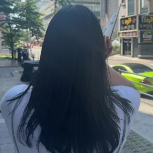 헤어 시술 후 고객 리뷰 사진 1