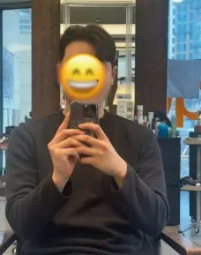 헤어 시술 후 고객 리뷰 사진 1