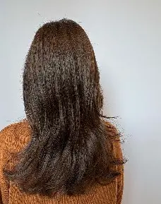 레이어드컷 시술 후 고객 리뷰 사진 1
