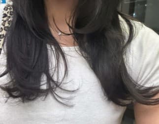 헤어 시술 후 고객 리뷰 사진 1