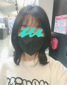 헤어 시술 후 고객 리뷰 사진 1
