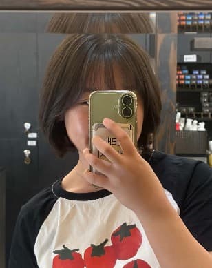 헤어 시술 후 고객 리뷰 사진 1
