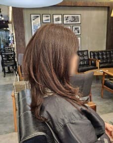 헤어 시술 후 고객 리뷰 사진 1