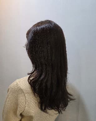 헤어 시술 후 고객 리뷰 사진 1