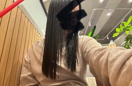 헤어 시술 후 고객 리뷰 사진 1