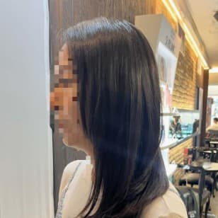 헤어 시술 후 고객 리뷰 사진 1