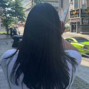 헤어 시술 후 고객 리뷰 사진 1