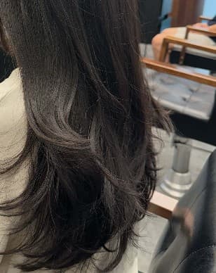 헤어 시술 후 고객 리뷰 사진 1