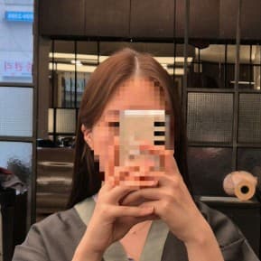 염색 시술 후 고객 리뷰 사진 1