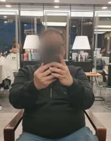 헤어 시술 후 고객 리뷰 사진 2