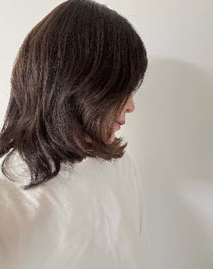 헤어 시술 후 고객 리뷰 사진 1
